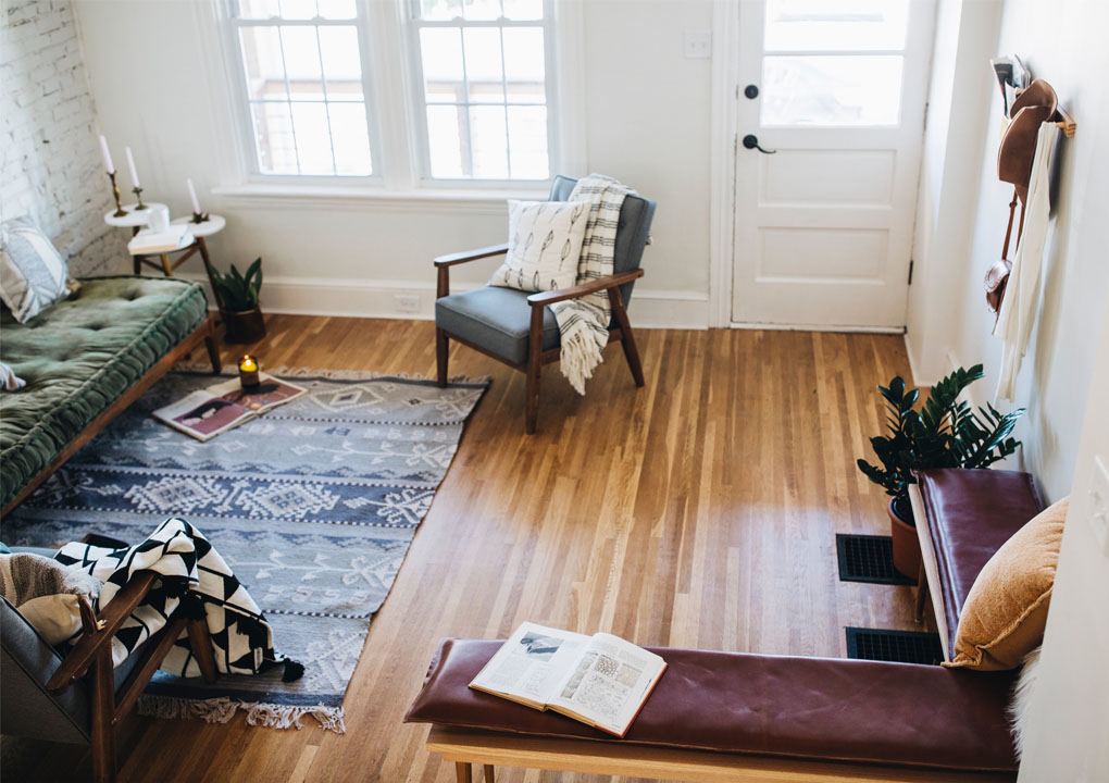 Creatively Curated Living Room