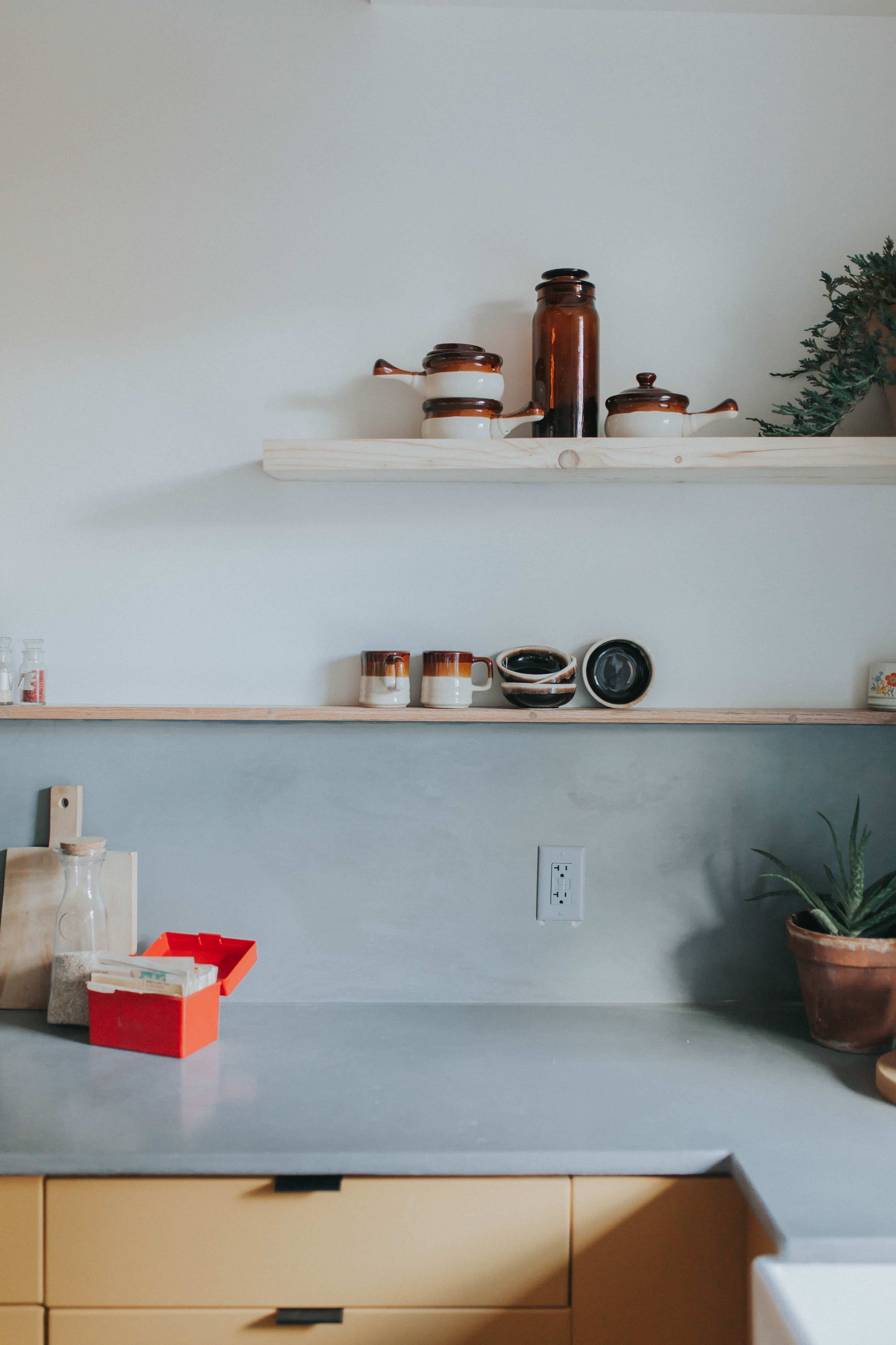 concrete countertops by The Chris & Claude Co.